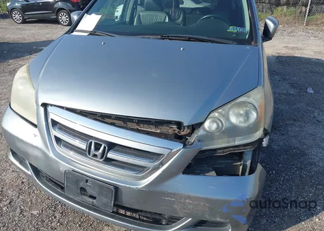 2006 Honda Odyssey Ex-L z USA, uszkodzony, nr VIN 5FNRL38756B056754